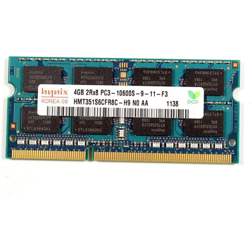 SODIMM-память Sk Hynix HMT351S6CFR8C-H9 N0 AA 143 4GB DDR3 1333MHz Состояние:б/у