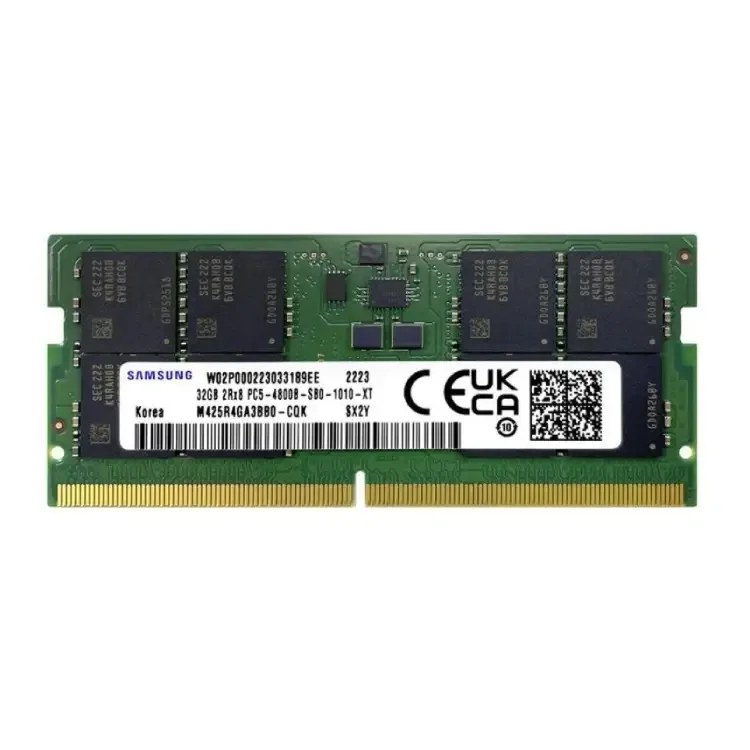 SODIMM memory Memory to the computer Samsung SODIMM 32GB DDR5 4800MHz 1.1V M425R4GA3BB0-CQK SODIMM memory Memory to the computer Samsung SODIMM 32GB DDR5 4800MHz 1.1V M425R4GA3BB0-CQK