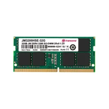 SODIMM-память Transcend JetRam DDR4 3200 SO-DIMM 32GB JM3200HSE-32G 32GB DDR4 SO-DIMM 3200MHz 1.2V