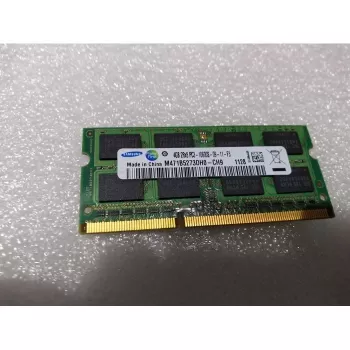 זיכרון SODIMM Samsung M471B5273DH0-CH9 4GB DDR3 SO-DIMM 1333MHz 1.5V מצב:משומש