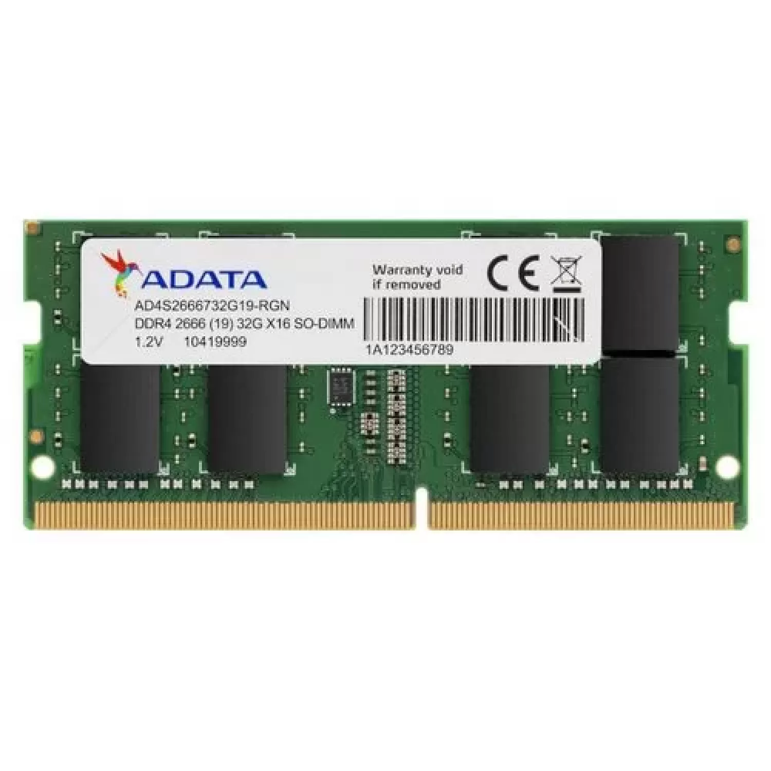 SODIMM memory Adata Premier AD4S2666316G19-SBK 16GB DDR4 SO-DIMM 2666MHz