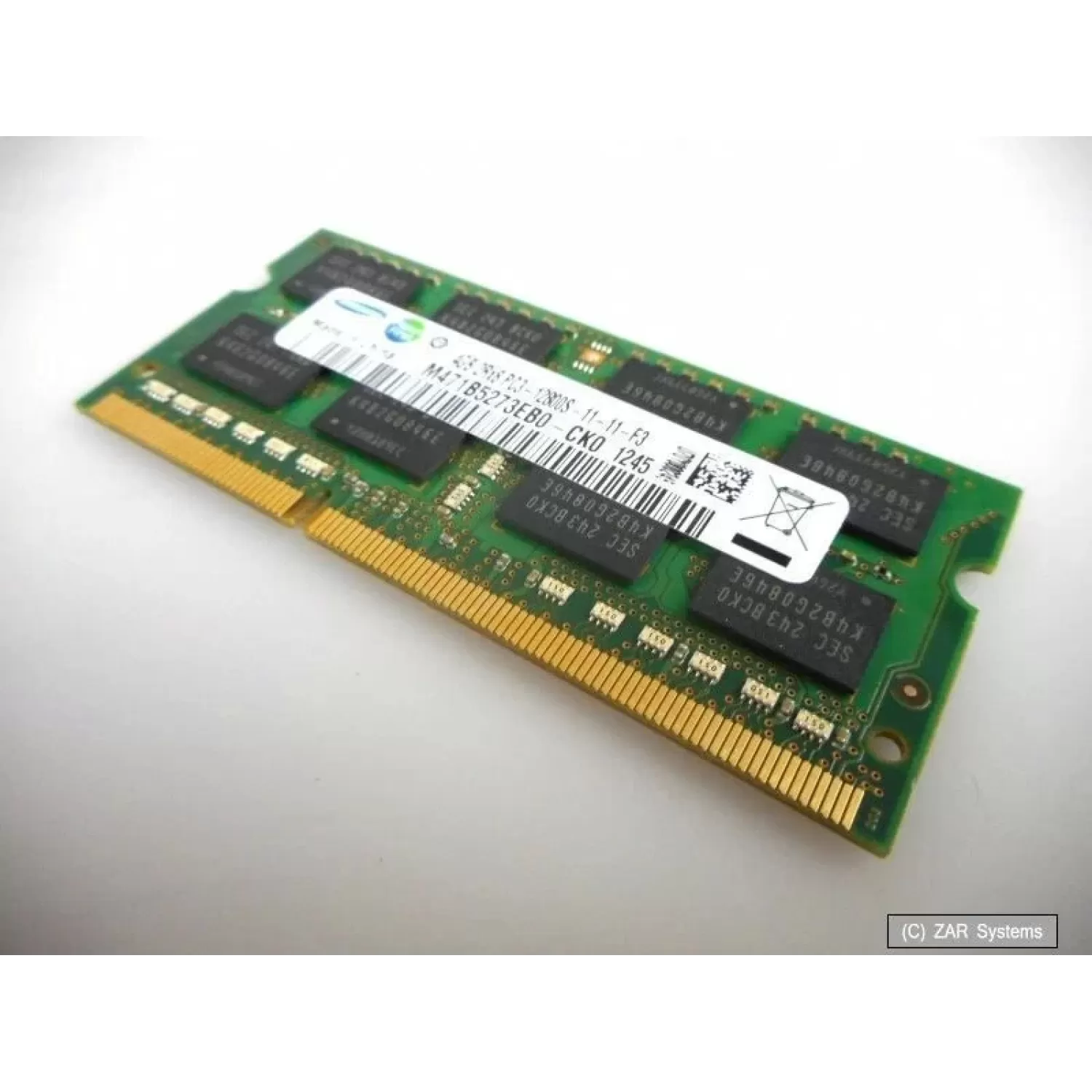 SODIMM-память Samsung M471B5273EB0-CK0 4GB DDR3 SO-DIMM 1600MHz Состояние:б/у