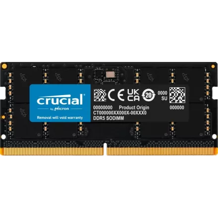 SODIMM-память Crucial DDR5 SODIMM 48GB 5600MHz CT48G56C46S5 48GB DDR5 SO-DIMM 5600MHz