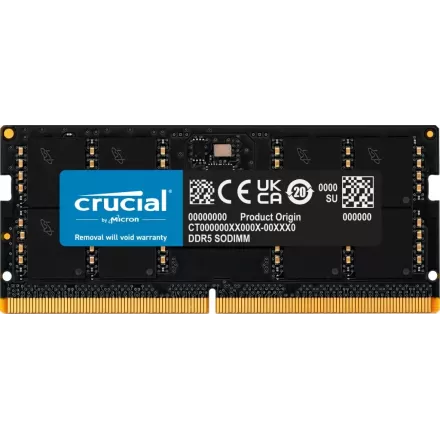 SODIMM-память Crucial DDR5 SODIMM 48GB 5600MHz CT48G56C46S5 48GB DDR5 SO-DIMM 5600MHz
