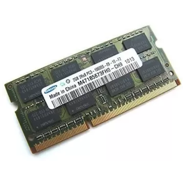 זיכרון SODIMM Samsung M471B5673FH0-CH9 2GB DDR3 SO-DIMM 1066MHz מצב:משומש זיכרון SODIMM Samsung M471B5673FH0-CH9 2GB DDR3 SO-DIMM 1066MHz מצב:משומש