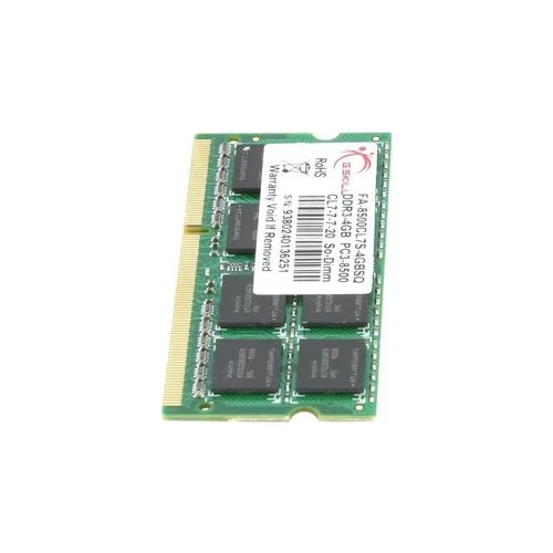 SODIMM memory G.Skill For Mac FA-8500CL7S-4GBSQ 4GB DDR3 SO-DIMM 1066MHz 7-7-7-20 1.5v OEM, no package