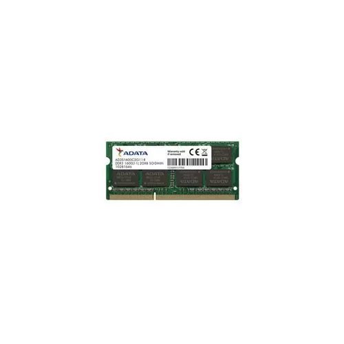 זיכרון SODIMM Adata AD3S1600W8G11-S 8GB DDR3 SO-DIMM 1600MHz 1.5V