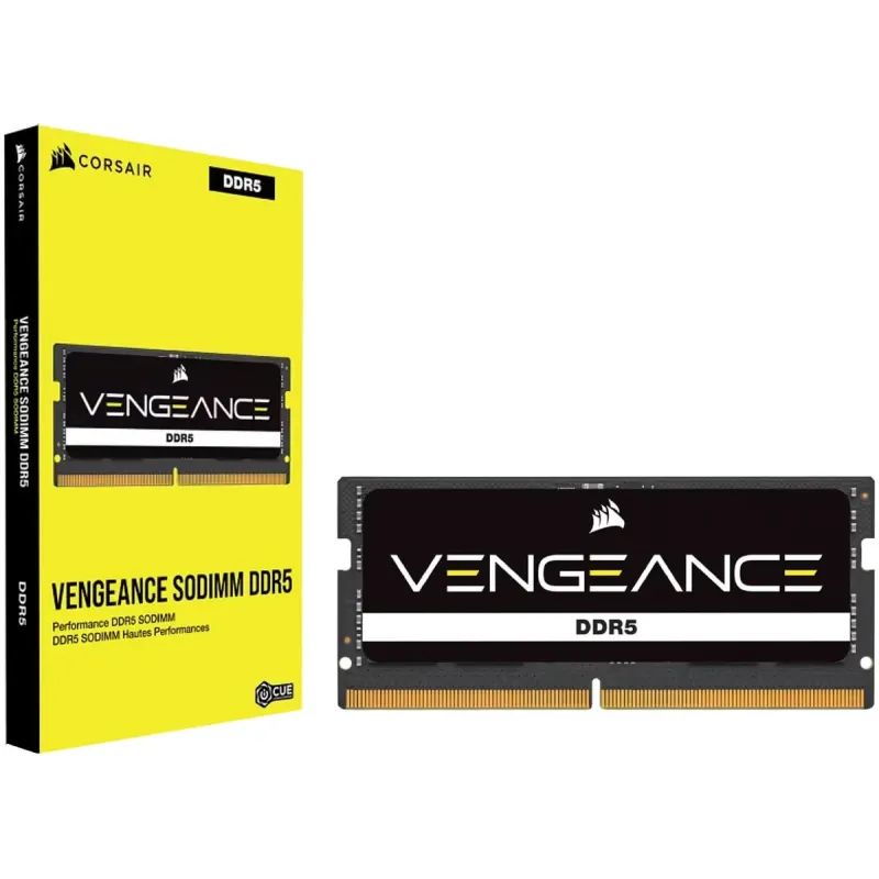 SODIMM memory Corsair Vengeance DDR5 SODIMM 32GB 5600MHz CL48 CMSX32GX5M1A5600C48 32GB DDR5 SO-DIMM 5600MHz