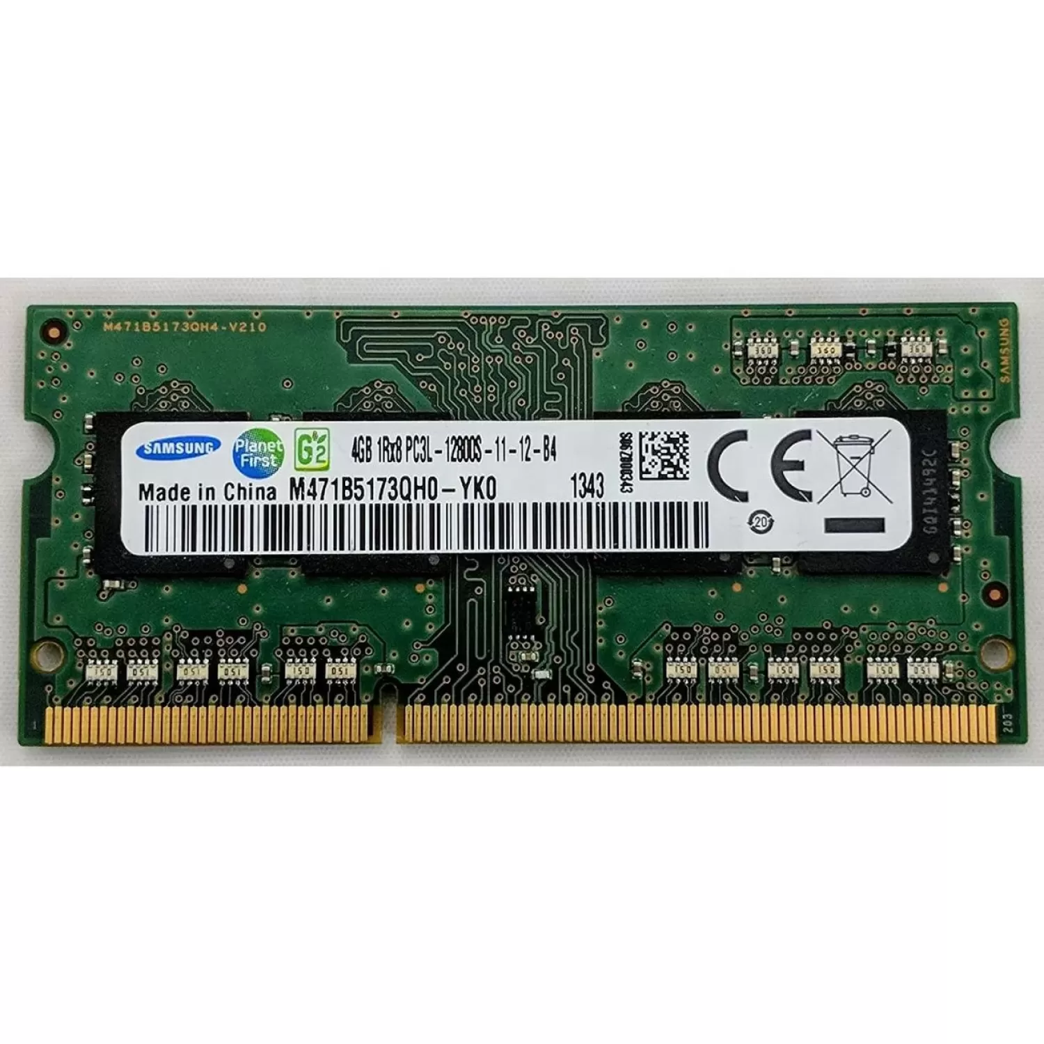 SODIMM memory Samsung M471B5173QH0-YK0 4GB DDR3L SO-DIMM 1600MHz CL11 1.35V