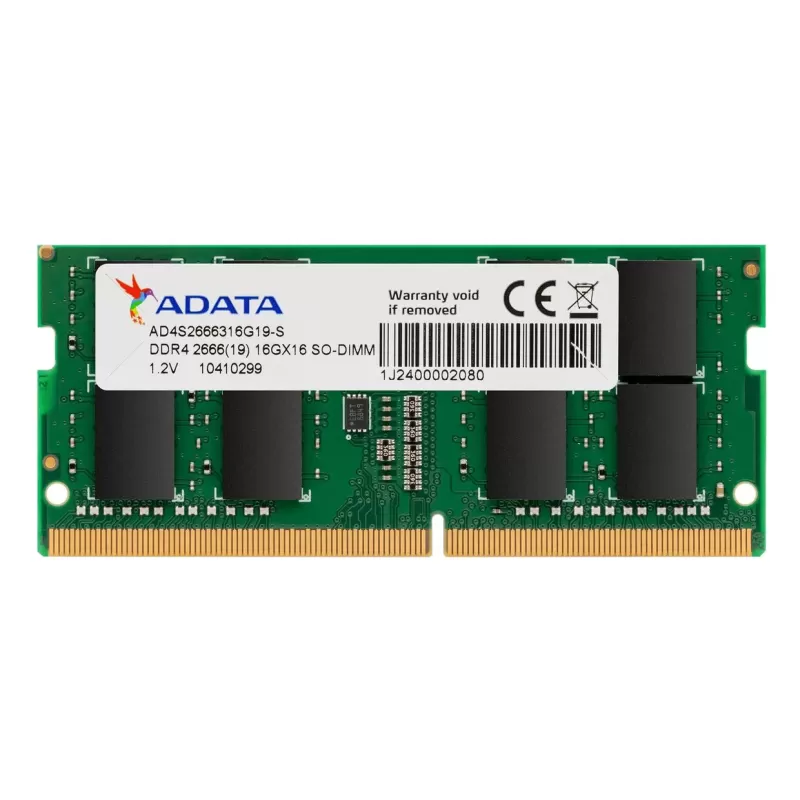 SODIMM memory Adata Premier AD4S266632G19-SGN 32GB DDR4 SO-DIMM 2666MHz