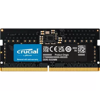 SODIMM-память Crucial CT8G56C46S5 8GB DDR5 SO-DIMM 5600MHz CL46 1.1V SODIMM-память Crucial CT8G56C46S5 8GB DDR5 SO-DIMM 5600MHz CL46 1.1V