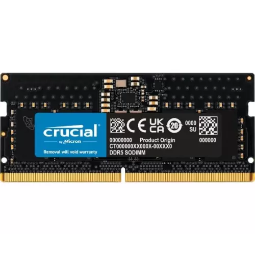 SODIMM memory Crucial CT8G56C46S5 8GB DDR5 SO-DIMM 5600MHz CL46 1.1V