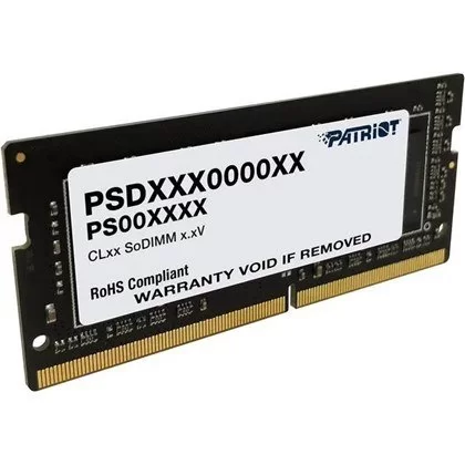 SODIMM-память Patriot DDR4 SODIMM 16GB 3200MHz PSD416G32P002S 16GB DDR4 SO-DIMM 3200MHz