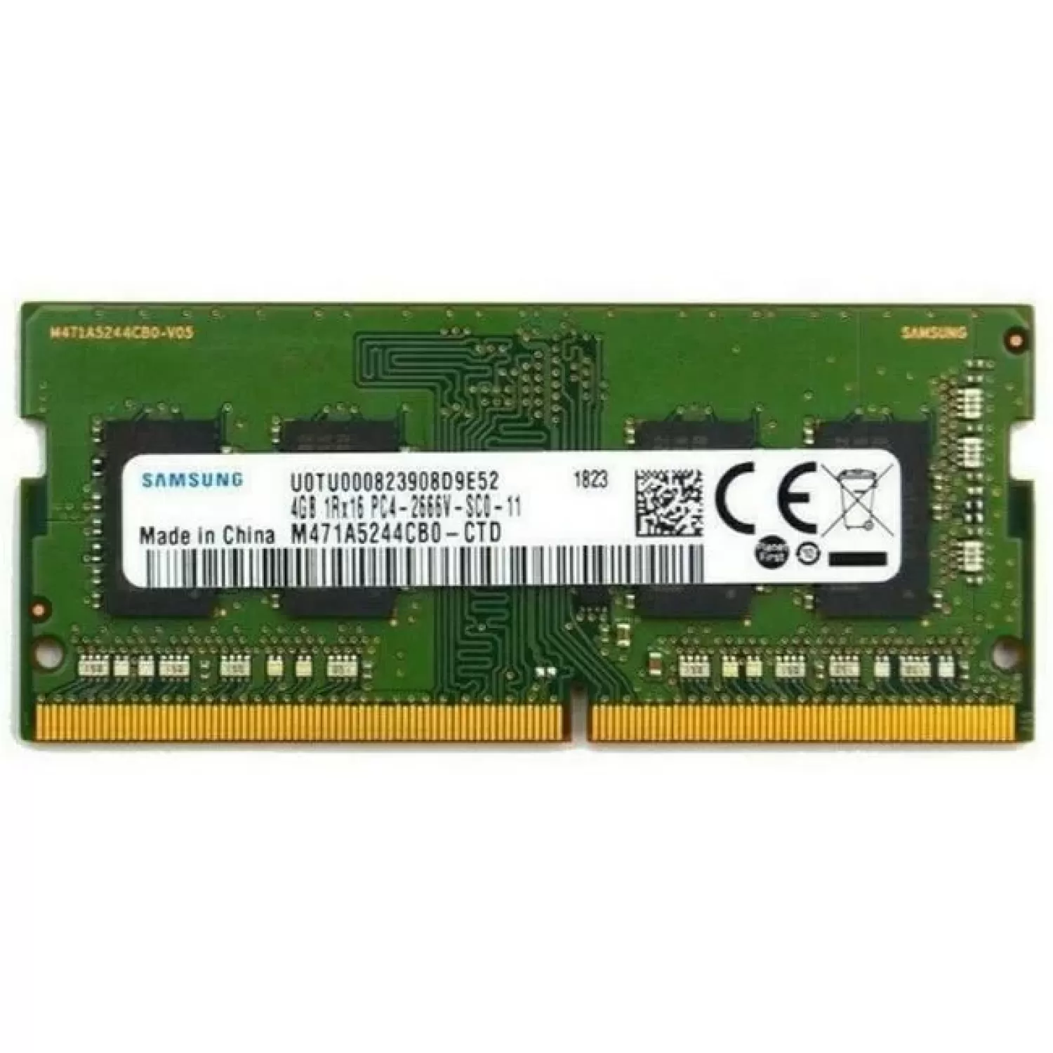 SODIMM memory Samsung M471A5244CB0-CTD 4GB DDR4 SO-DIMM 2666MHz