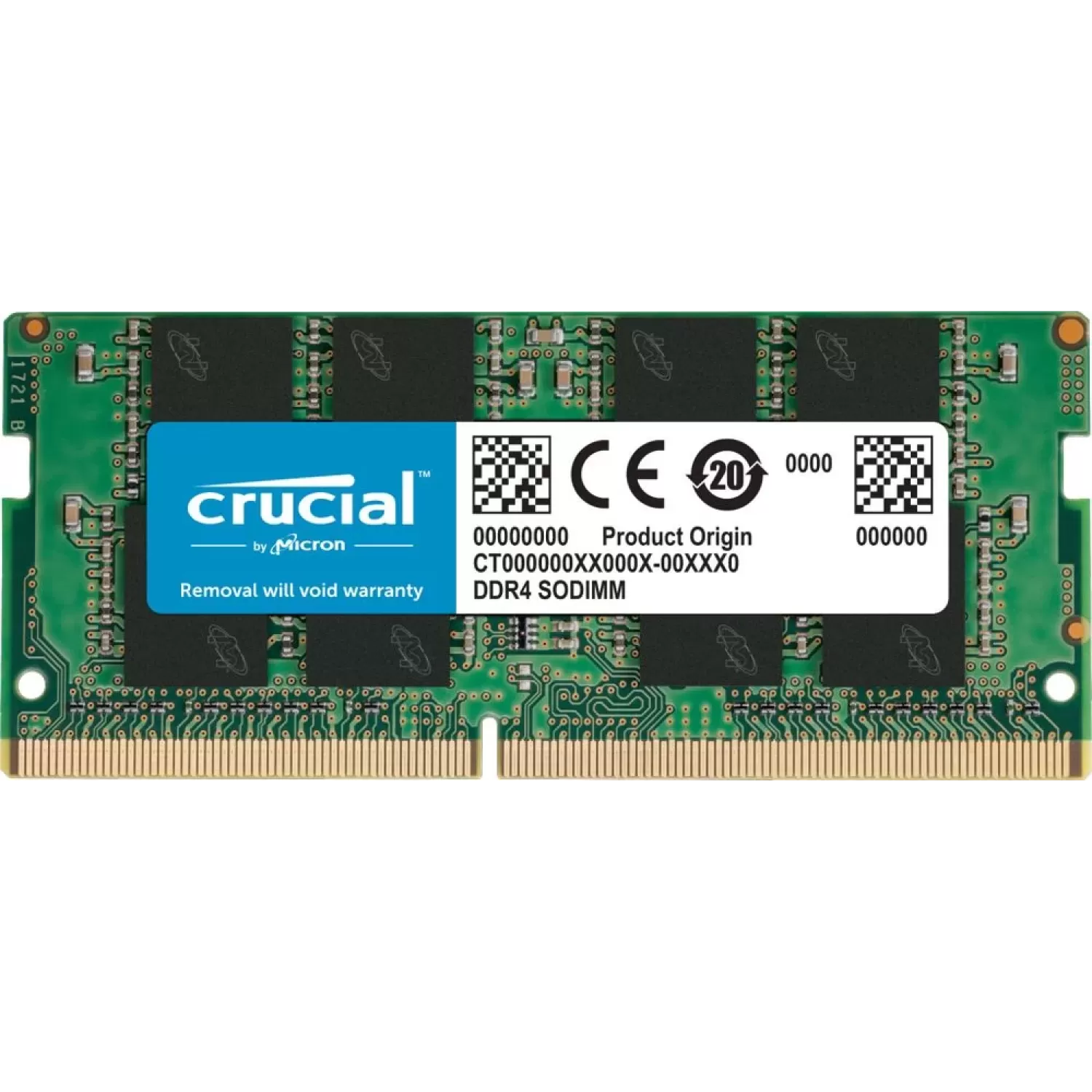 SODIMM-память Crucial CT8G4SFRA32A 8GB DDR4 SO-DIMM 3200MHz 22 cycles