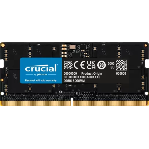זיכרון SODIMM Crucial CT32G56C46S5 32GB DDR5 SO-DIMM 5600MHz CL46