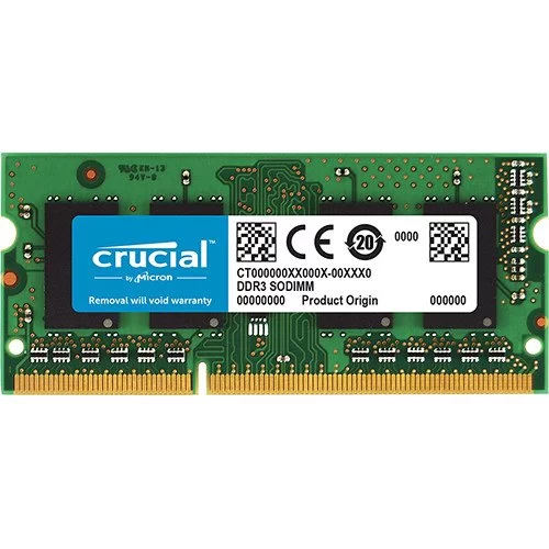 SODIMM memory Crucial CT102464BF160B 8GB DDR3L SO-DIMM 1600MHz 1.35V SODIMM memory Crucial CT102464BF160B 8GB DDR3L SO-DIMM 1600MHz 1.35V