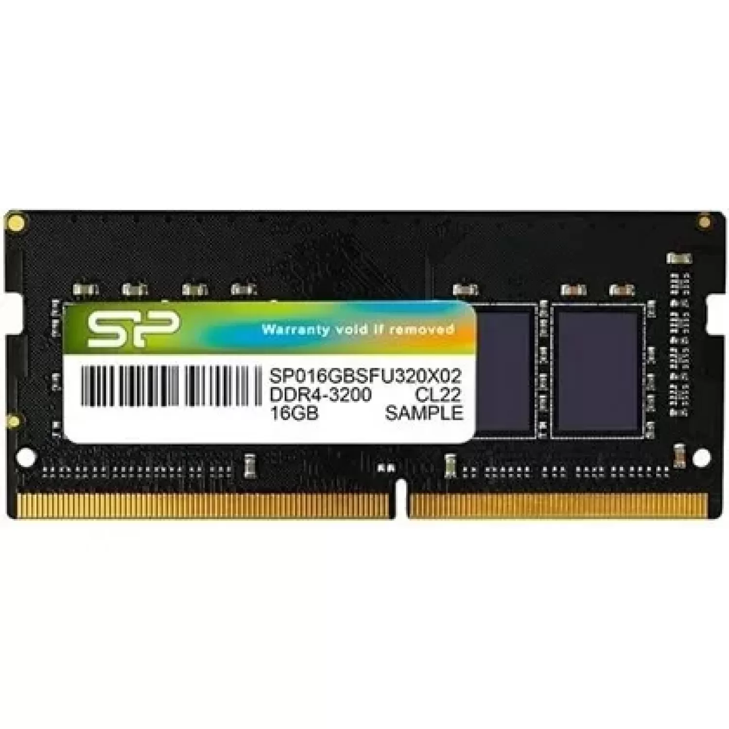 SODIMM-память Silicon Power DDR4 SODIMM 16GB 3200MHz CL22 SP016GBSFU320X02 16GB DDR4 SO-DIMM 3200MHz