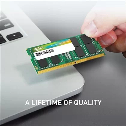 SODIMM-память Silicon Power DDR4 SODIMM 16GB 3200MHz CL22 SP016GBSFU320X02 16GB DDR4 SO-DIMM 3200MHz