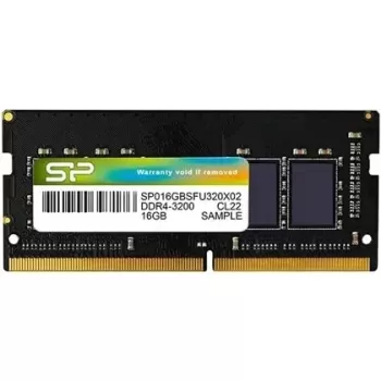SODIMM-память Silicon Power DDR4 SODIMM 16GB 3200MHz CL22 SP016GBSFU320X02 16GB DDR4 SO-DIMM 3200MHz