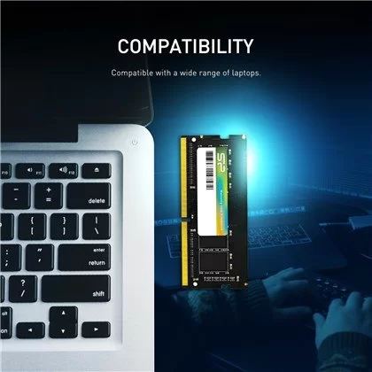 SODIMM-память Silicon Power DDR4 SODIMM 16GB 3200MHz CL22 SP016GBSFU320X02 16GB DDR4 SO-DIMM 3200MHz