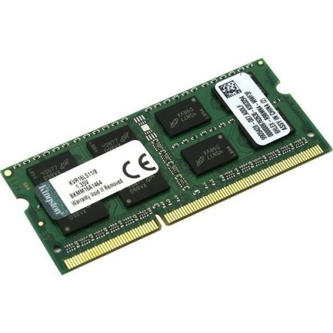 SODIMM-память Kingston KVR16LS11/8 8GB DDR3L 1600MHz 1.35V..