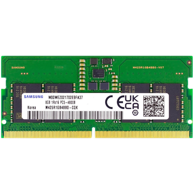 SODIMM memory Samsung DDR5 8GCL40 M425R1GB4BB0-CQK 8GB DDR5 4800MHz CL40 1.1V