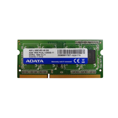 SODIMM memory Adata AM1L16BC4R1-B1GS 4GB DDR3L 1333MHz Condition:Used