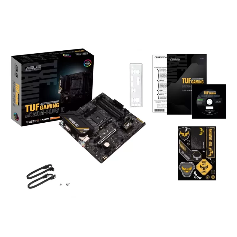 לוח אם Asus TUF GAMING A520M-PLUS II DDR4 AM4
