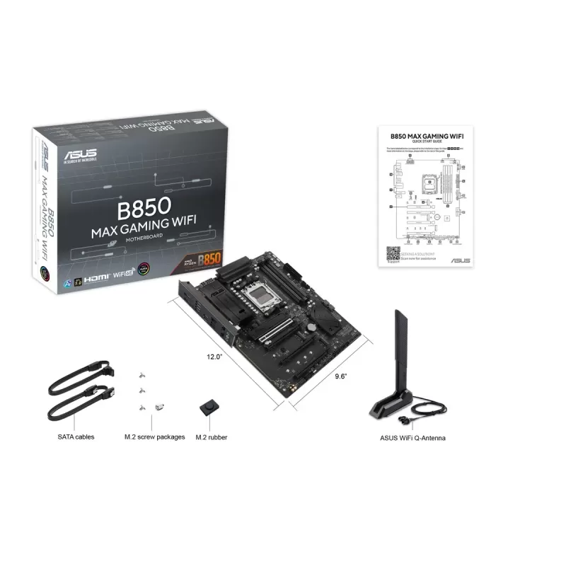 Motherboard Asus B850 MAX GAMING WiFi DDR5 AM5