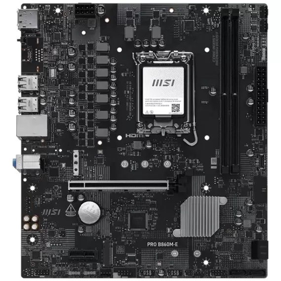 Motherboard MSI PRO B860M-E DDR5 LGA1851