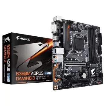 לוח אם Gigabyte AORUS B360M AORUS GAMING 3 DDR4 LGA1151 - יבואן רשמי