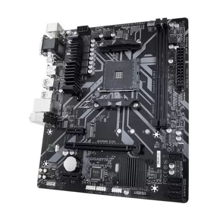 Motherboard Gigabyte B450M S2H DDR4 AM4 Motherboard Gigabyte B450M S2H DDR4 AM4