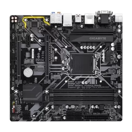 לוח אם Gigabyte H370M D3H GSM DDR4 LGA1151 - יבואן רשמי