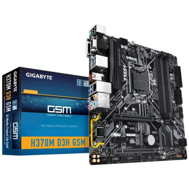 Motherboard Gigabyte H370M D3H GSM DDR4 LGA1151