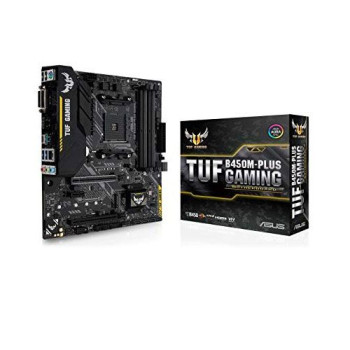 Motherboard Asus TUF B450M-PLUS GAMING DDR4 AM4 Motherboard Asus TUF B450M-PLUS GAMING DDR4 AM4