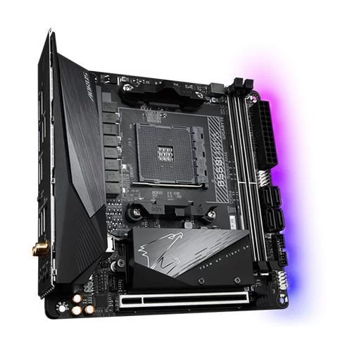 Motherboard Gigabyte B550I AORUS PRO AX DDR4 AM4 - official importer Motherboard Gigabyte B550I AORUS PRO AX DDR4 AM4 - official importer