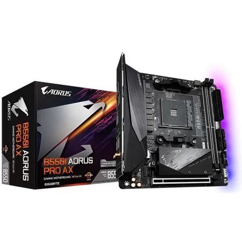 Motherboard Gigabyte B550I AORUS PRO AX DDR4 AM4 - official importer Motherboard Gigabyte B550I AORUS PRO AX DDR4 AM4 - official importer