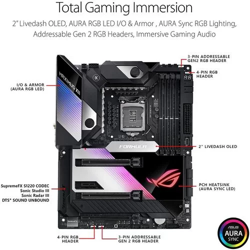 לוח אם Asus ROG MAXIMUS XII FORMULA DDR4 LGA1200