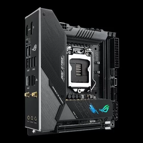 לוח אם Asus ROG STRIX Z490-I GAMING DDR4 LGA1200 לוח אם Asus ROG STRIX Z490-I GAMING DDR4 LGA1200