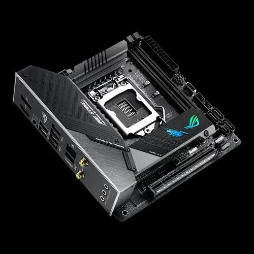 לוח אם Asus ROG STRIX Z490-I GAMING DDR4 LGA1200 לוח אם Asus ROG STRIX Z490-I GAMING DDR4 LGA1200