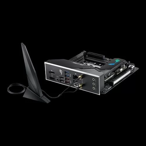 לוח אם Asus ROG STRIX Z490-I GAMING DDR4 LGA1200 לוח אם Asus ROG STRIX Z490-I GAMING DDR4 LGA1200