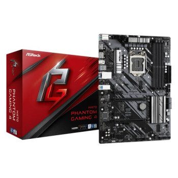 Материнская Плата ASRock H470 Phantom Gaming 4 DDR4 LGA1200 Материнская Плата ASRock H470 Phantom Gaming 4 DDR4 LGA1200