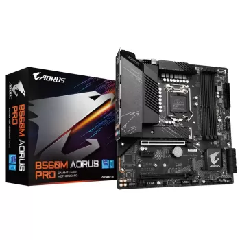 Материнская Плата Gigabyte B560M AORUS PRO DDR4 LGA1200 - официальный импортер Материнская Плата Gigabyte B560M AORUS PRO DDR4 LGA1200 - официальный импортер