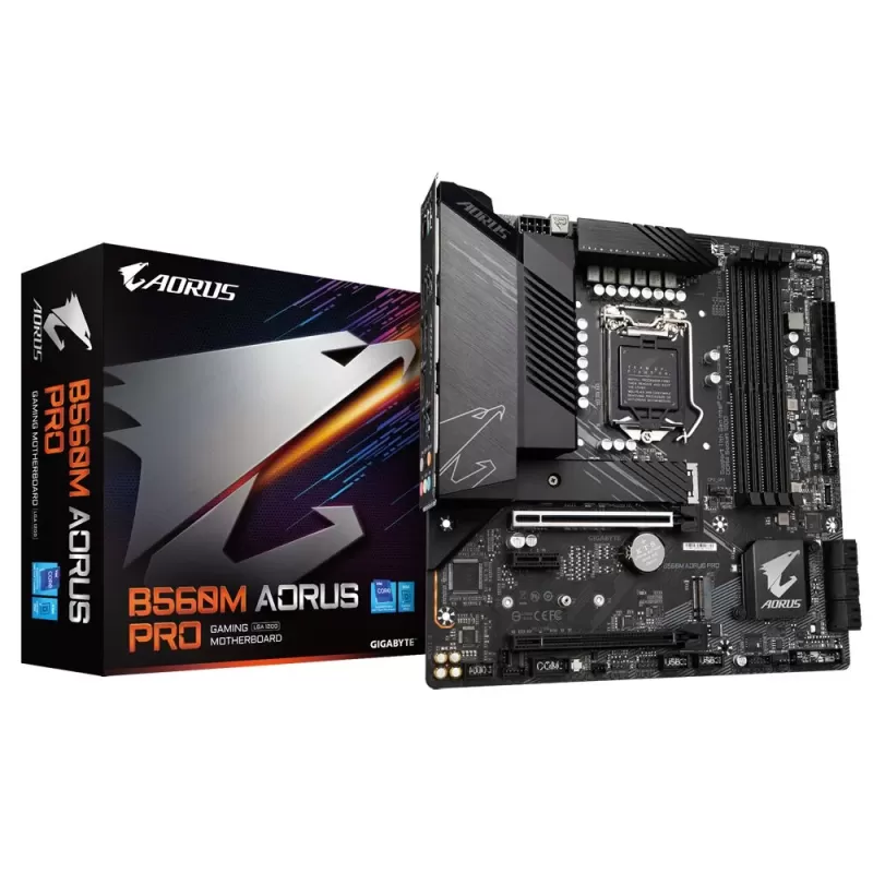 Материнская Плата Gigabyte B560M AORUS PRO DDR4 LGA1200 - официальный импортер