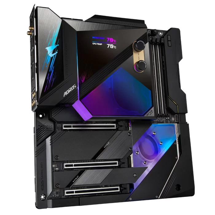 Motherboard Gigabyte Z590 AORUS XTREME WATERFORCE DDR4 DIMM LGA1200 Motherboard Gigabyte Z590 AORUS XTREME WATERFORCE DDR4 DIMM LGA1200