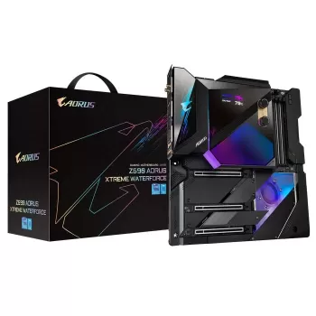 Материнская Плата Gigabyte Z590 AORUS XTREME WATERFORCE DDR4 LGA1200 - официальный импортер
