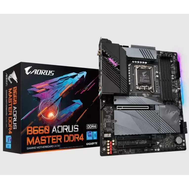 לוח אם Gigabyte B660 AORUS MASTER DDR4 DDR4 DIMM LGA1700 - יבואן רשמי