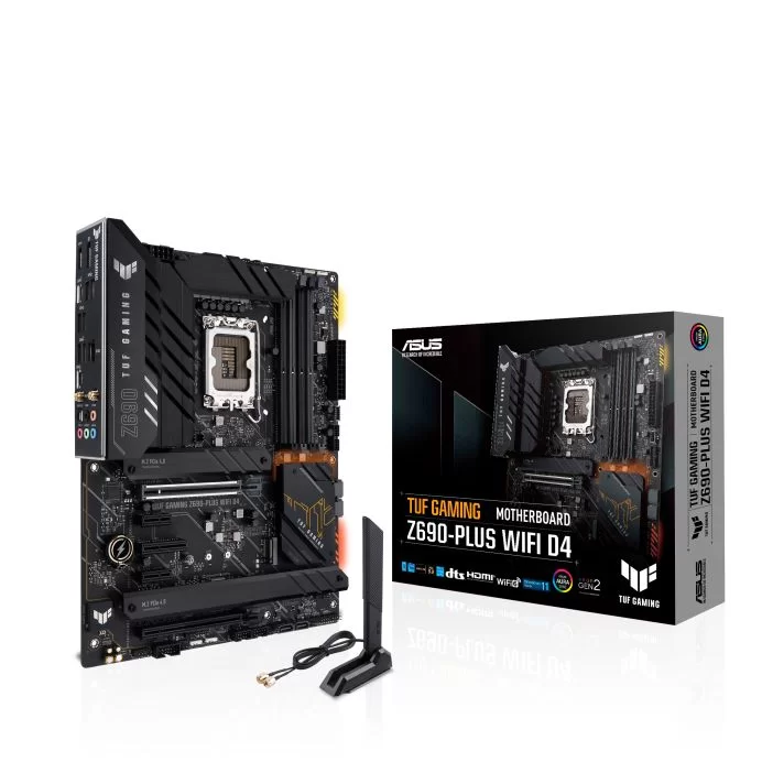 לוח אם Asus TUF GAMING Z690-PLUS WIFI D4 DDR4 DIMM LGA1700