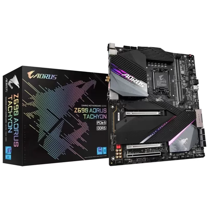 לוח אם Gigabyte Z690 AORUS TACHYON DDR5 LGA1700 - יבואן רשמי